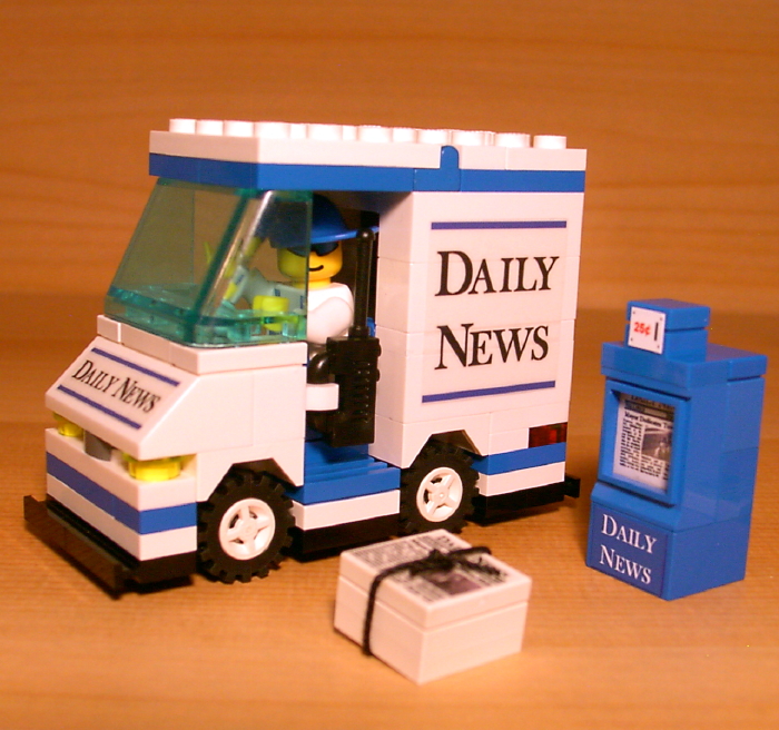 Lego Delivery Truck